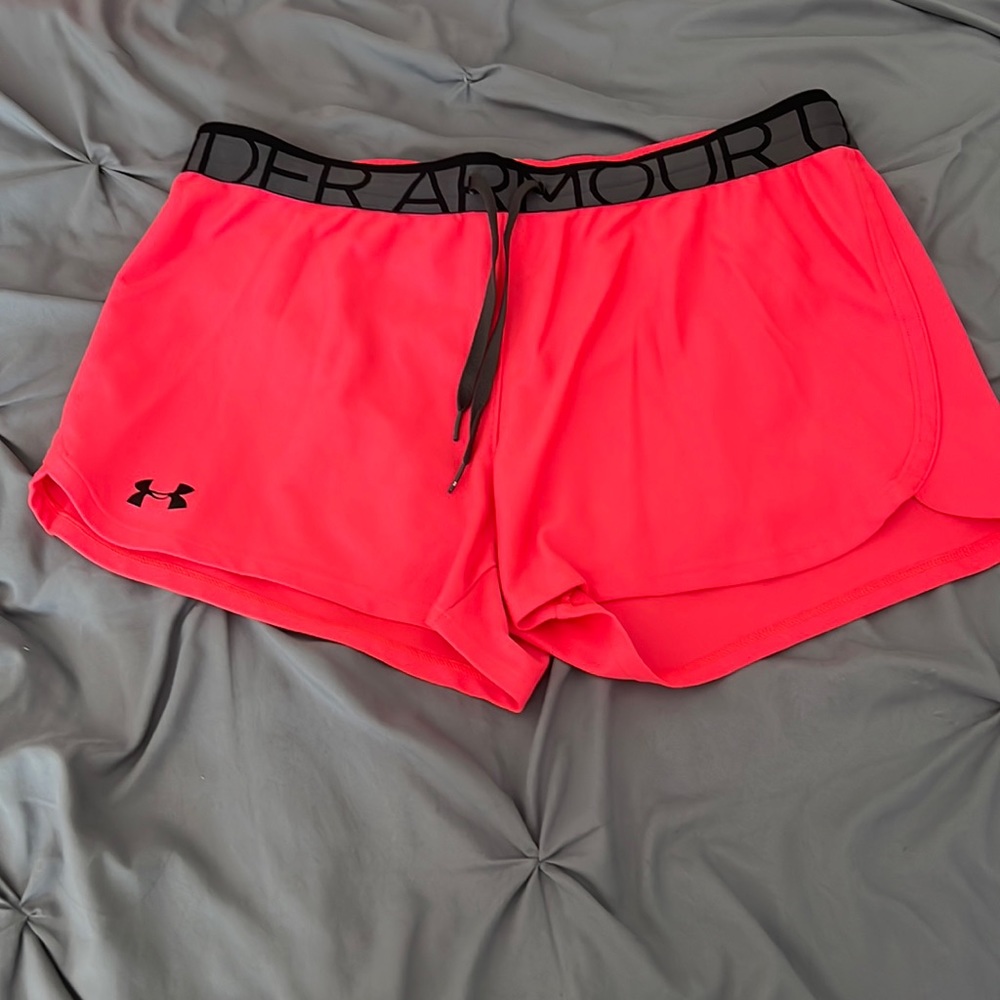 Neon Pink Under Armour Shorts
